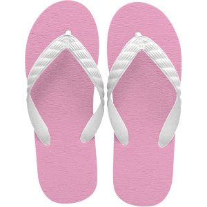 Photo: beach sandal pink sole