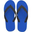 Photo2: beach sandal royal blue sole (2)