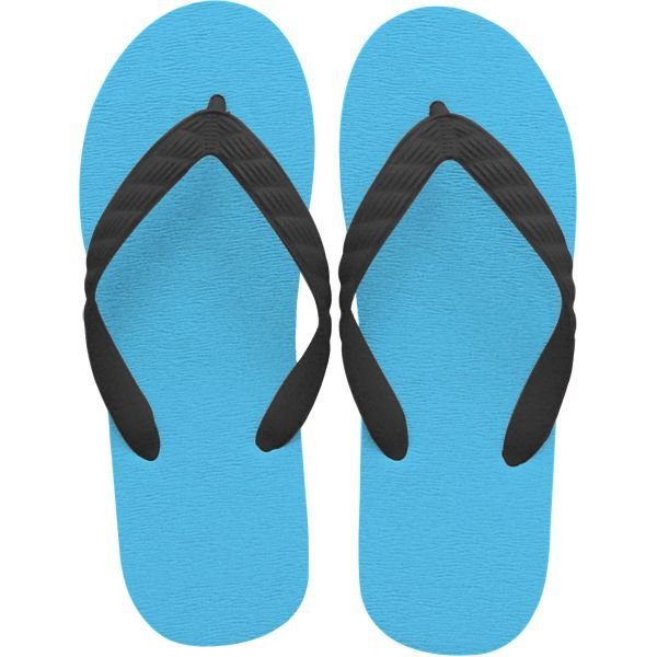 Photo2: beach sandal aqua blue sole (2)