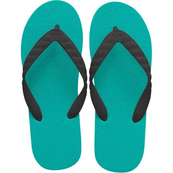 Photo2: beach sandal green sole (2)