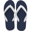 Photo1: beach sandal navy sole (1)