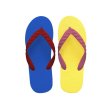 Photo1: CRAZY Flip Flops – Royal Blue × Yellow | Made in Japan (1)