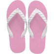 Photo1: Simple Flip-Flops – Pink Sole | Made in Japan (1)