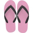 Photo2: Simple Flip-Flops – Pink Sole | Made in Japan (2)
