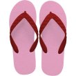 Photo5: Simple Flip-Flops – Pink Sole | Made in Japan (5)
