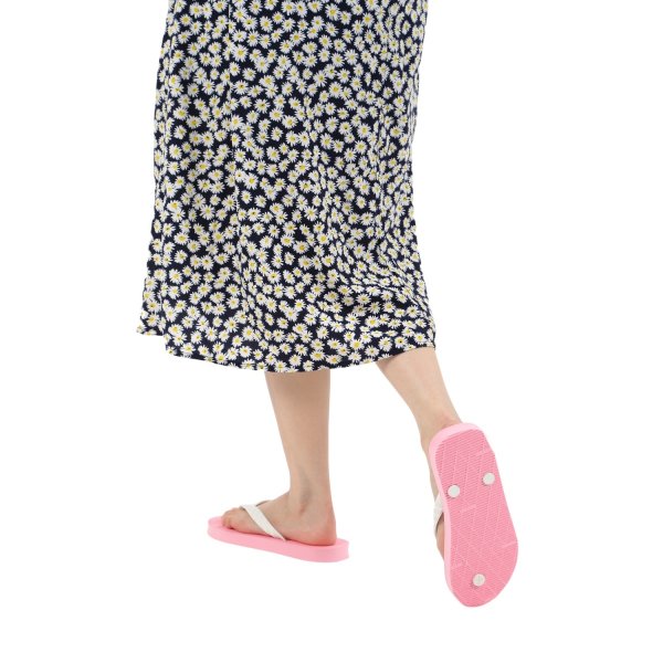 Photo11: Simple Flip-Flops – Pink Sole | Made in Japan (11)