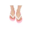 Photo7: Simple Flip-Flops – Pink Sole | Made in Japan (7)