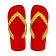 Photo5: JUDO Flip Flops – Red | Made in Japan (5)