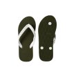 Photo8: Olive Large Size Flip-Flops (29–32 cm / US 11–14) – TSUKUMO | Made in Japan (8)