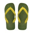 Photo5: JUDO Flip Flops – Khaki | Made in Japan (5)