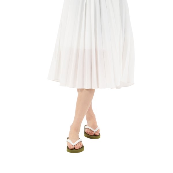 Photo10: Simple Flip-Flops – City Green (Olive) Sole | Made in Japan (10)