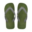 Photo2: JUDO Flip Flops – Khaki | Made in Japan (2)
