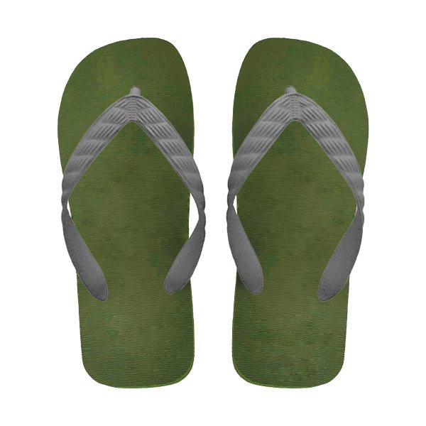 Photo2: JUDO Flip Flops – Khaki | Made in Japan (2)