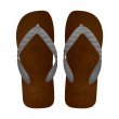 Photo2: JUDO Flip Flops – Brown | Made in Japan (2)