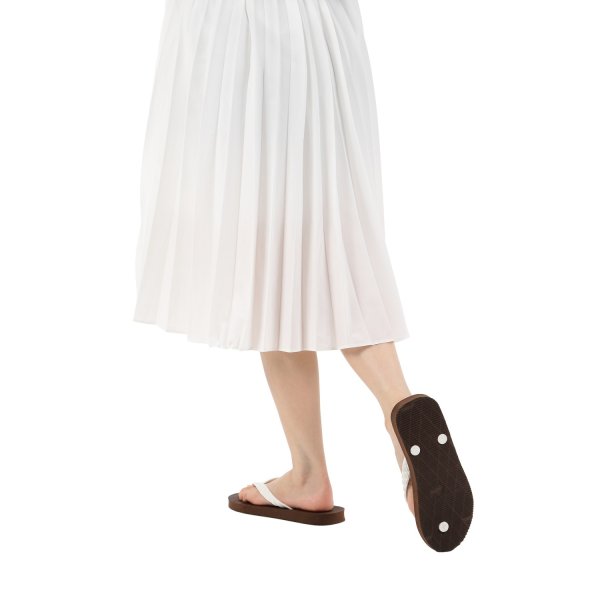 Photo11: Simple Flip-Flops – Brown Sole | Made in Japan (11)