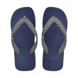 Photo2: JUDO Flip Flops – Navy | Made in Japan (2)