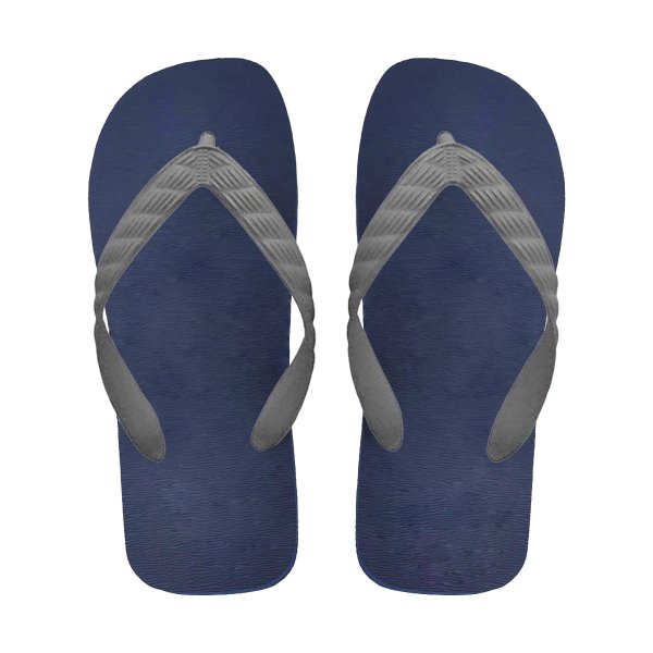 Photo2: JUDO Flip Flops – Navy | Made in Japan (2)