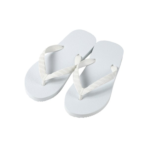 Photo12: Simple Flip-Flops – White Sole | Made in Japan (12)