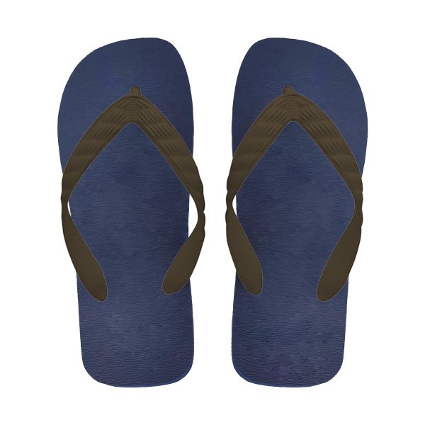 Photo3: JUDO Flip Flops – Navy | Made in Japan (3)