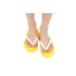 Photo7: Simple Flip-Flops – Yellow Sole | Made in Japan (7)