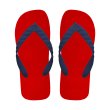 Photo4: JUDO Flip Flops – Red | Made in Japan (4)