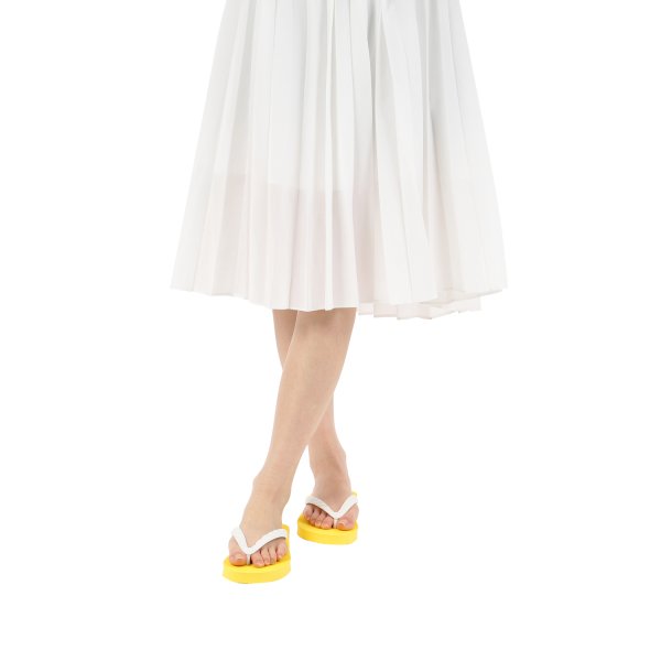 Photo10: Simple Flip-Flops – Yellow Sole | Made in Japan (10)