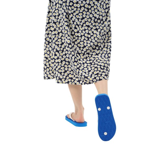 Photo11: Simple Flip-Flops – Royal Blue Sole | Made in Japan (11)