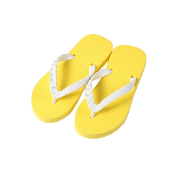 Photo12: Simple Flip-Flops – Yellow Sole | Made in Japan (12)