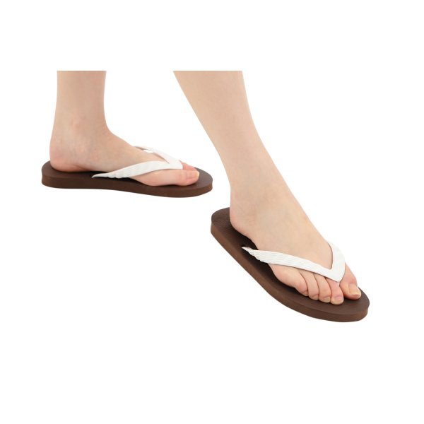 Photo8: Simple Flip-Flops – Brown Sole | Made in Japan (8)