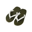 Photo12: Simple Flip-Flops – City Green (Olive) Sole | Made in Japan (12)