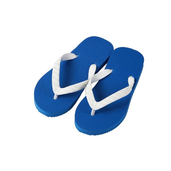 Photo12: Simple Flip-Flops – Royal Blue Sole | Made in Japan (12)