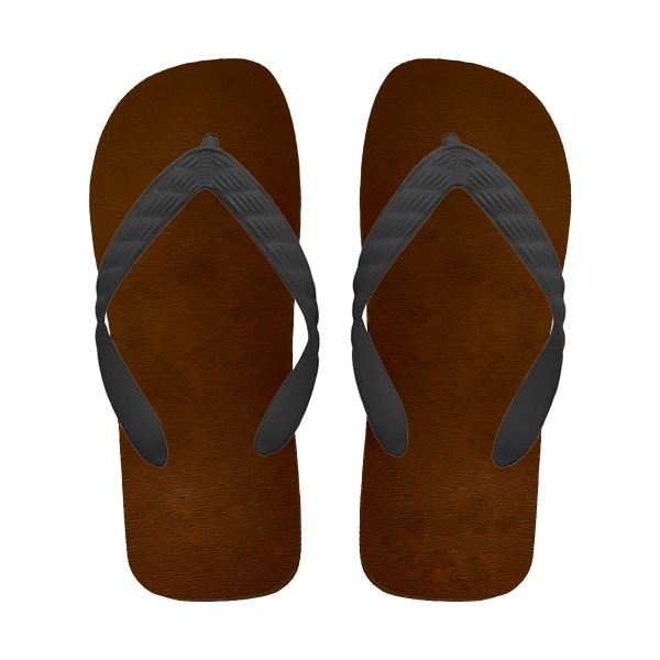 Photo3: JUDO Flip Flops – Brown | Made in Japan (3)