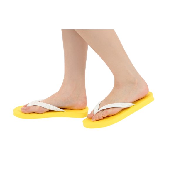 Photo8: Simple Flip-Flops – Yellow Sole | Made in Japan (8)
