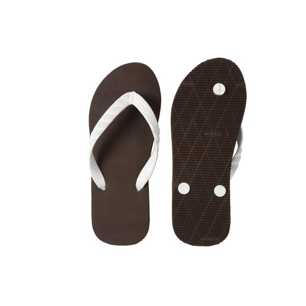 Photo14: Simple Flip-Flops – Brown Sole | Made in Japan (14)