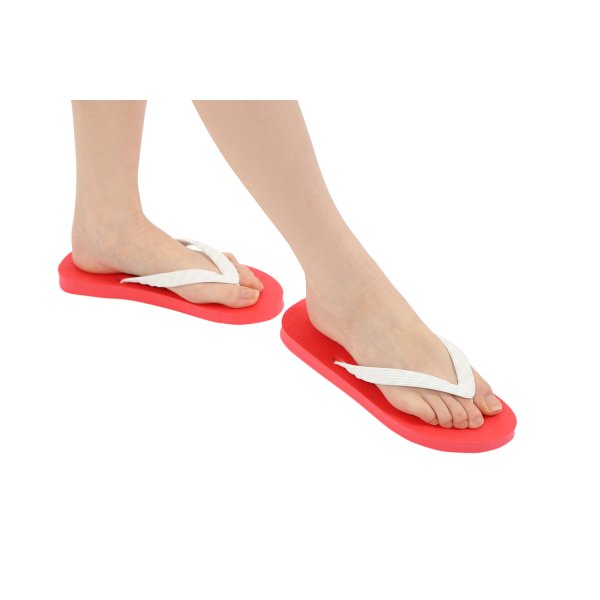 Photo8: Simple Flip-Flops – Red Sole | Made in Japan (8)