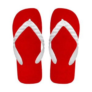 Photo: JUDO Flip Flops – Red | Made in Japan