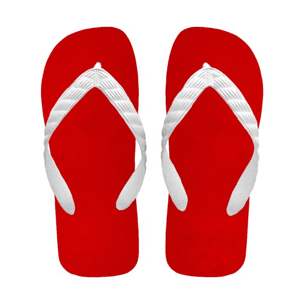 Photo1: JUDO Flip Flops – Red | Made in Japan (1)