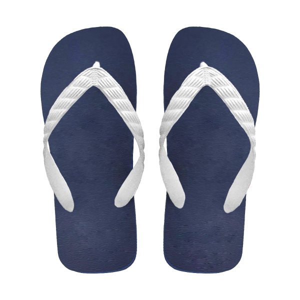 Photo1: JUDO Flip Flops – Navy | Made in Japan (1)
