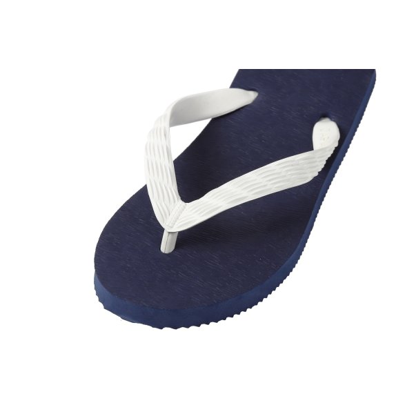 Photo12: Simple Flip-Flops – Navy Sole (Made in Japan) (12)