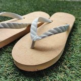 Photo: Oyster Shell Natural Rubber Flip Flops – Made in Japan