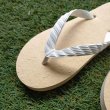 Photo5: Oyster Shell Natural Rubber Flip Flops – Made in Japan (5)