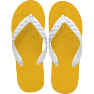 Photo: flip-flops gold sole