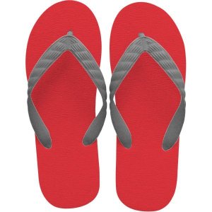 Photo: beach sandal gray thong