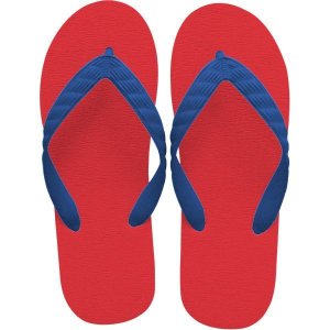 Photo: beach sandal royal blue thong