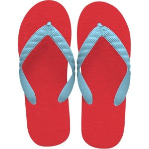 Photo: beach sandal aqua blue thong